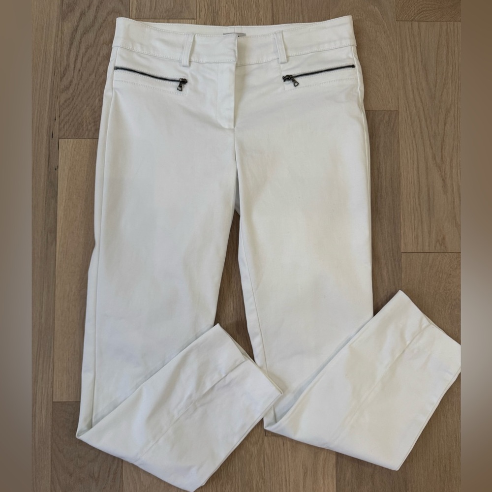 Cache White Ankle Pants. - image 1
